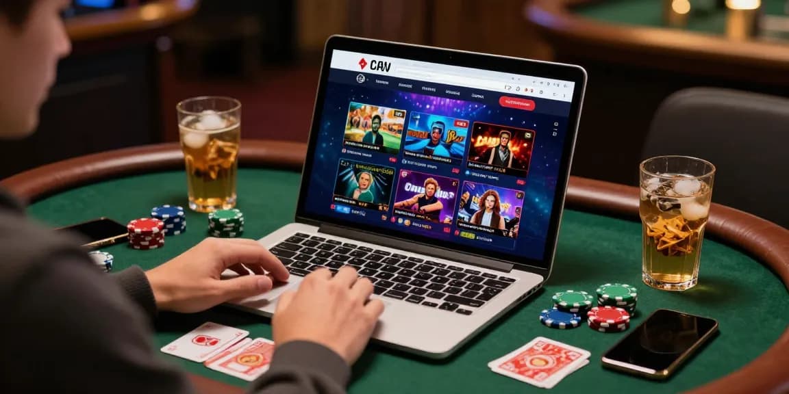 Expérience immersive dans un casino en ligne français avec une interface conviviale et des jeux captivants.