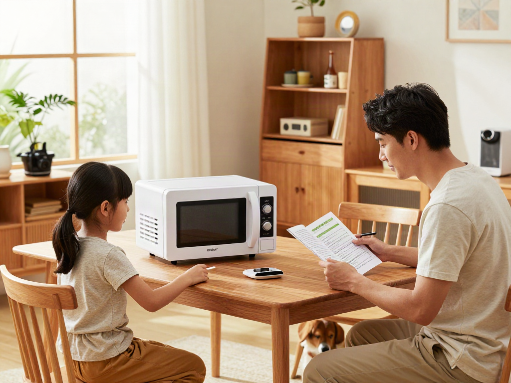Application du traitement Shashel® contre les insectes dans un salon familial chaleureux.