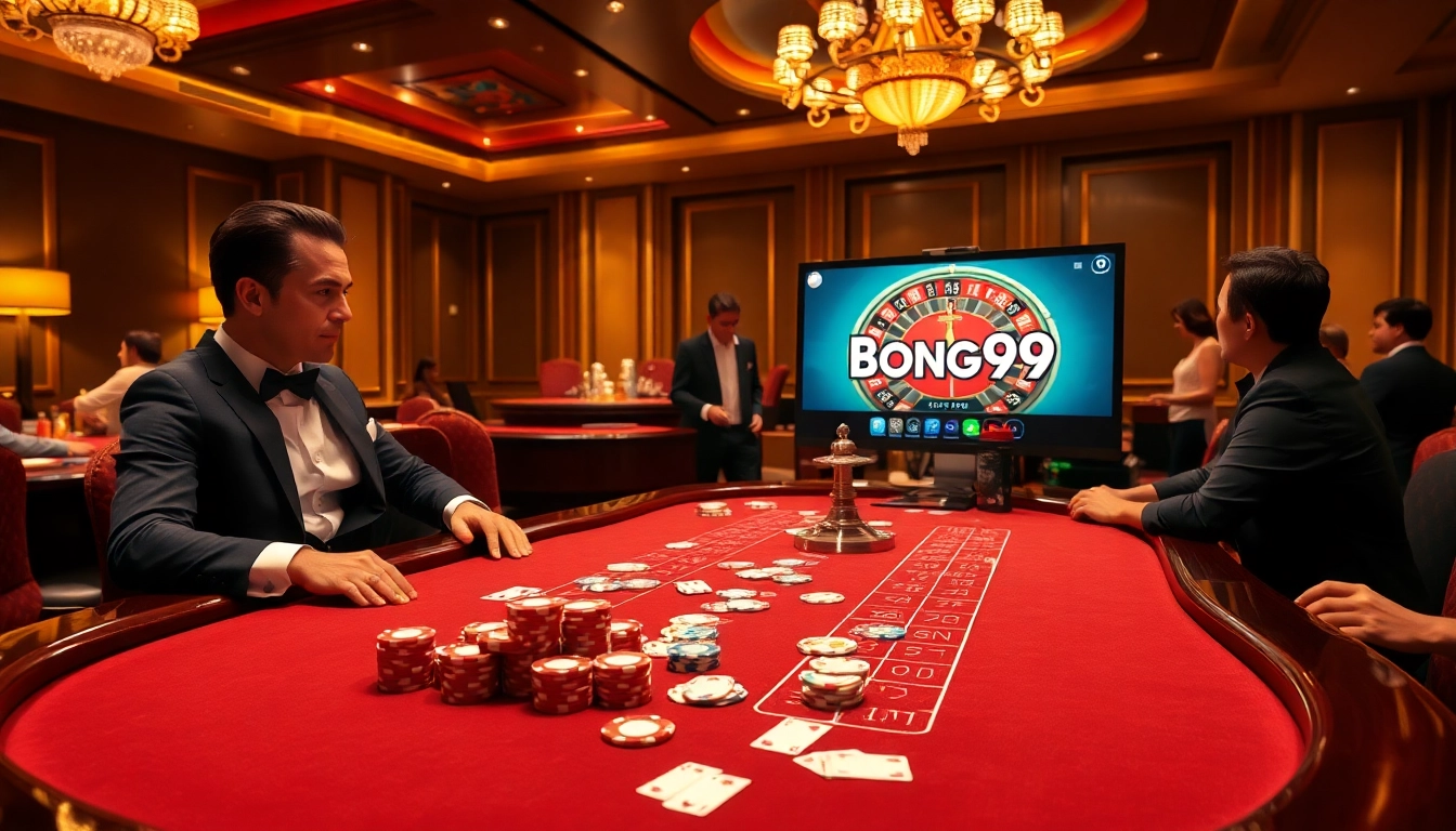 Experience luxury gaming at the live casino on https://bong99.pro/, featuring roulette, blackjack, and elegant dealers.