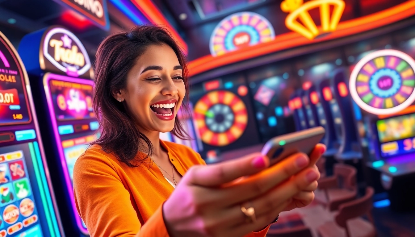 Jouer sur un nouveau casino en ligne avec une interface moderne et des jeux excitants.