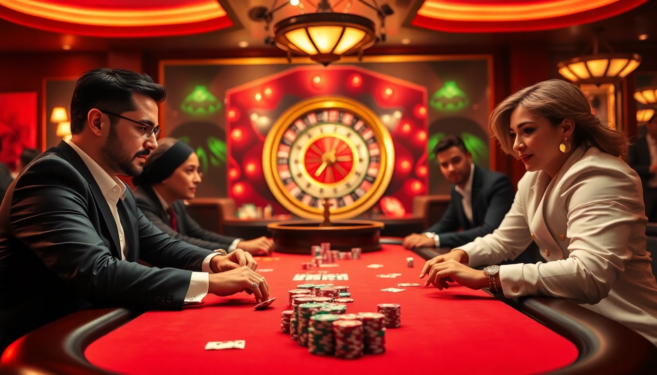 Engage in thrilling gameplay at https://siu88.best/ with vibrant poker chips and cards.