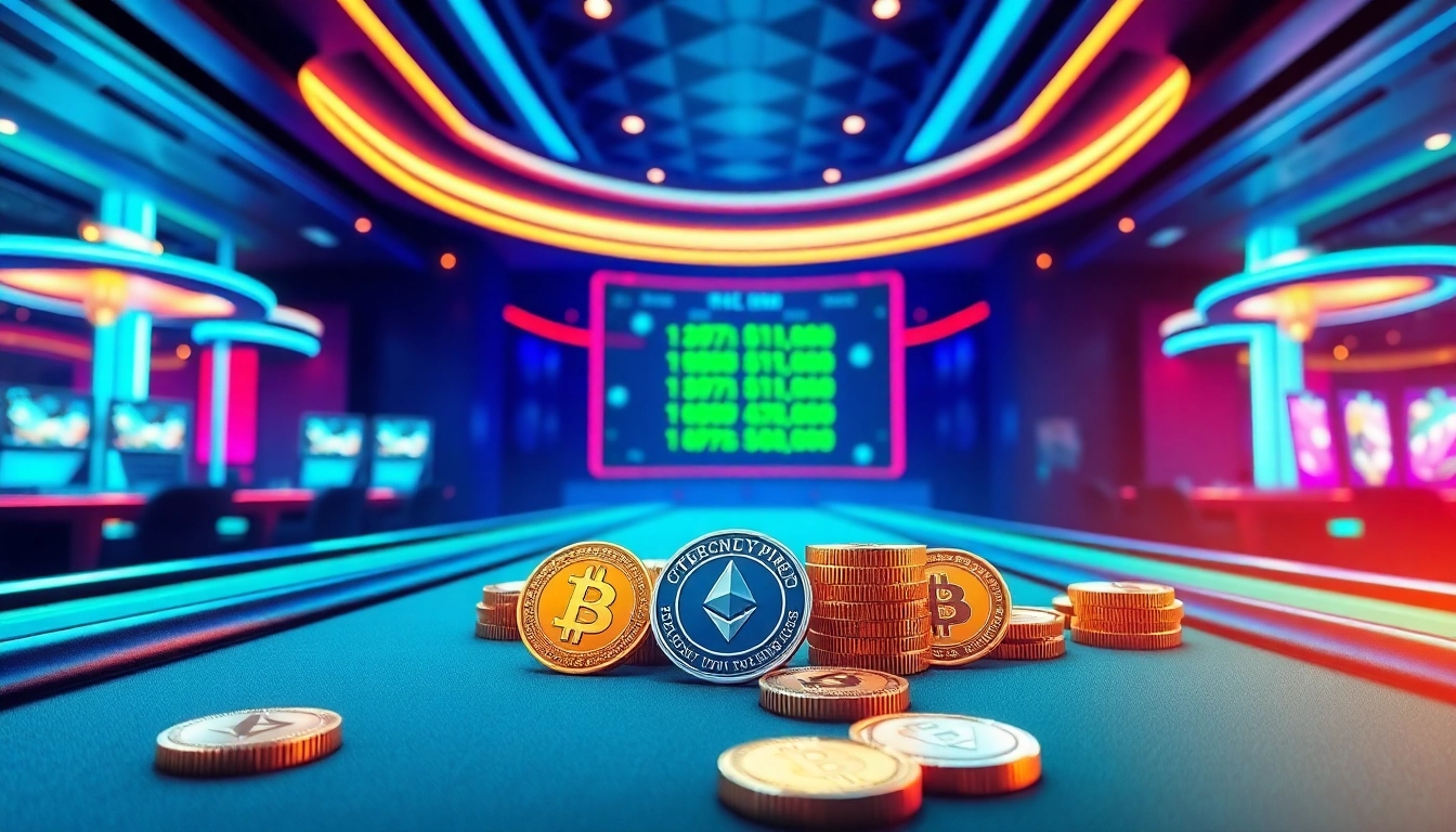 Découvrez les meilleurs casinos crypto offrant des expériences de jeu uniques dans un cadre lumineux et dynamique.