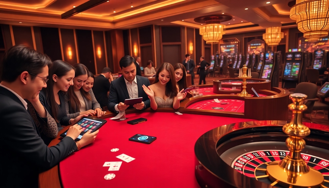 Experience thrilling gameplay at UU88 with vibrant tables and engaging casino visuals.