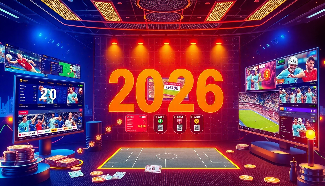 Explore meilleurs sites de paris sportifs 2026 with a vibrant online betting interface showcasing various sports and betting options.