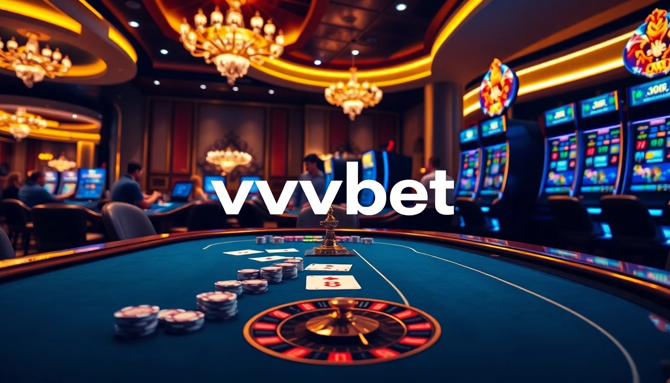 Experimenta una emocionante experiencia de juego en línea en vvvbet con mesas de casino atractivas y coloridas máquinas tragamonedas.