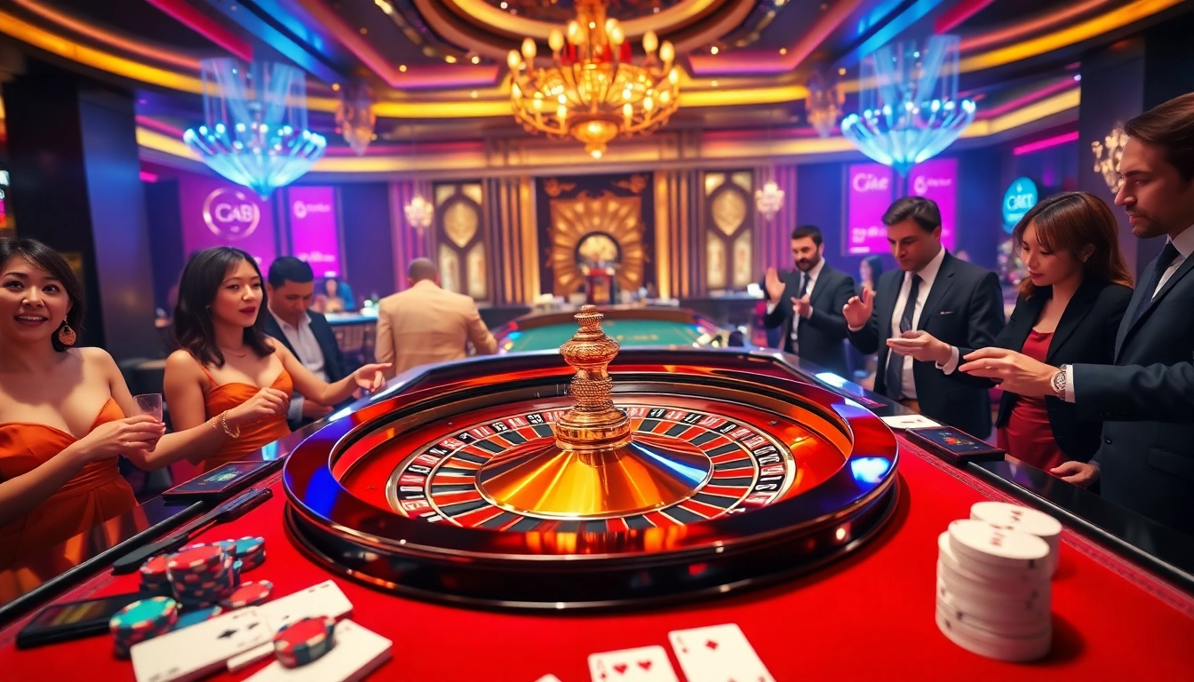 Experience the thrill of betting at KG88 with exciting roulette gameplay showcased in a vibrant casino.