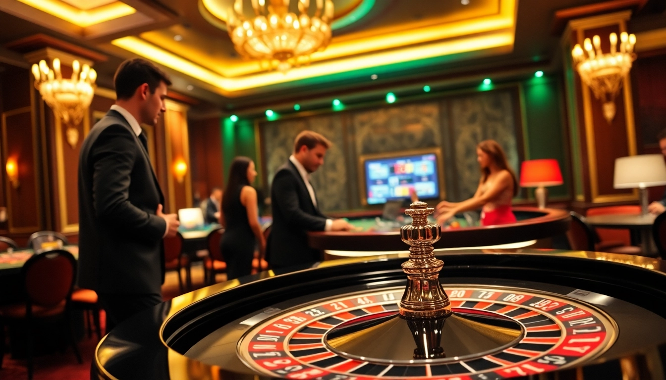 Découvrez le processus de casino en ligne retrait immédiat avec une table de roulette animée. related image