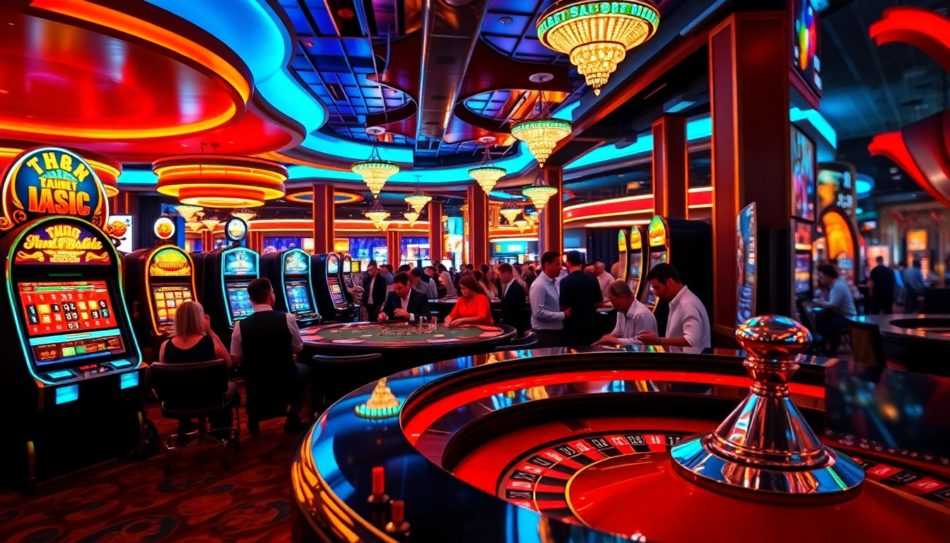 Jouer au casino en ligne avec une ambiance captivante et des jeux passionnants