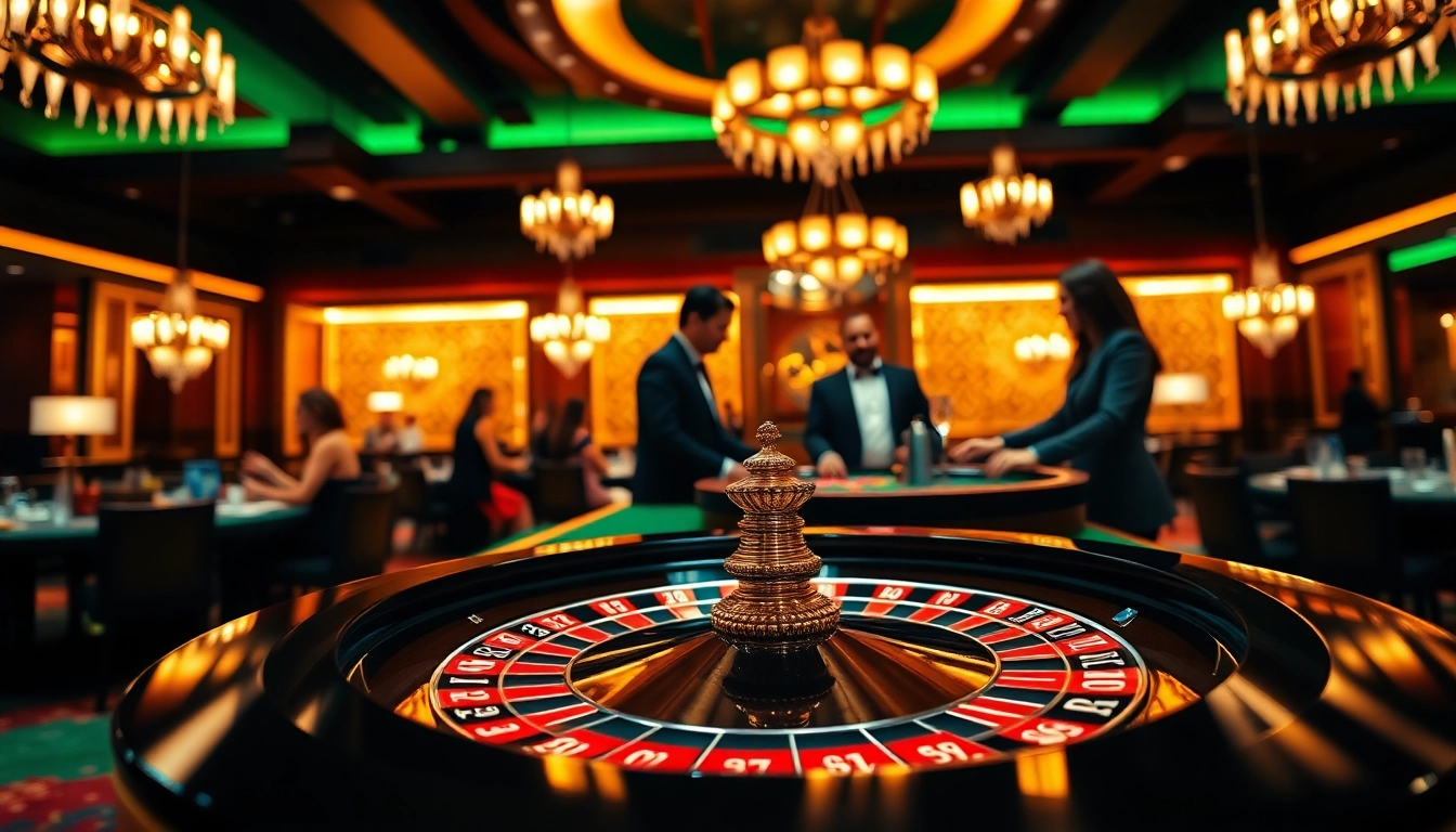Découvrez le processus de casino en ligne retrait immédiat avec une table de roulette animée.