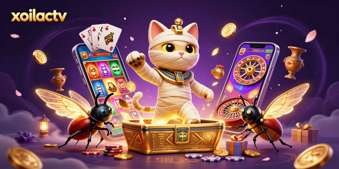 Experience exciting gameplay at xoilactv with vibrant 3D characters and dynamic casino elements.