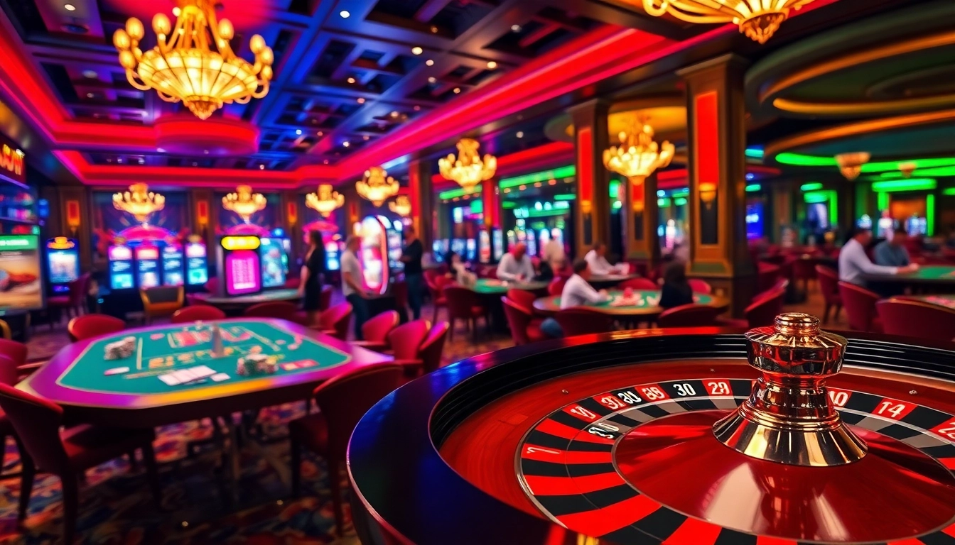 Profitez de l'expérience du casino en ligne dans une ambiance animée et colorée. related image