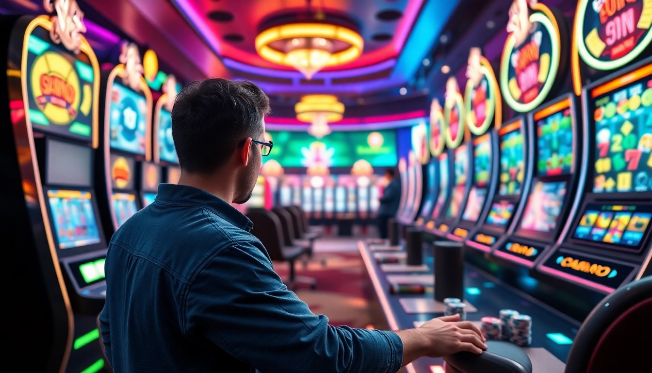 Découvrez l'excitation du casino en ligne avec des jeux captivants et des animations colorées.