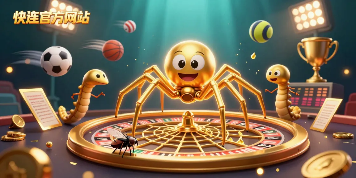 Pariez sur le succès avec快连官方网站, où une araignée dorée tisse une toile de roulette dynamique.