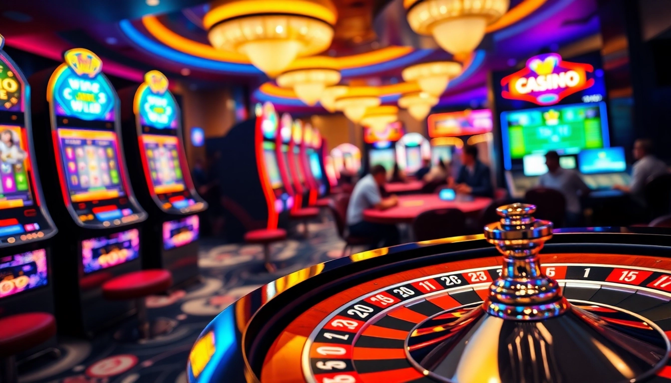 Faites l'expérience d'un casino en ligne dynamique avec des jeux de table et des machines à sous attrayantes. related image
