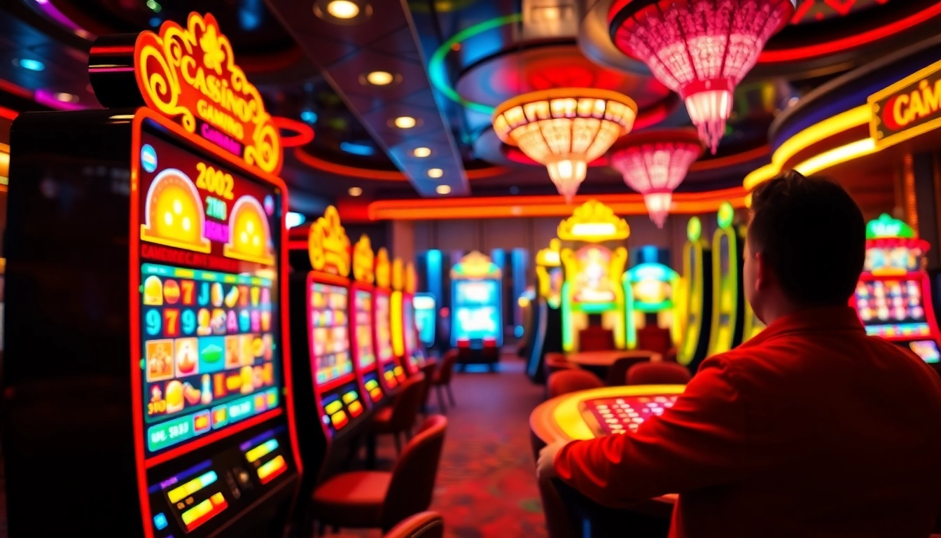 Découvrez l'excitation du casino en ligne avec des jeux captivants et des animations colorées. related image
