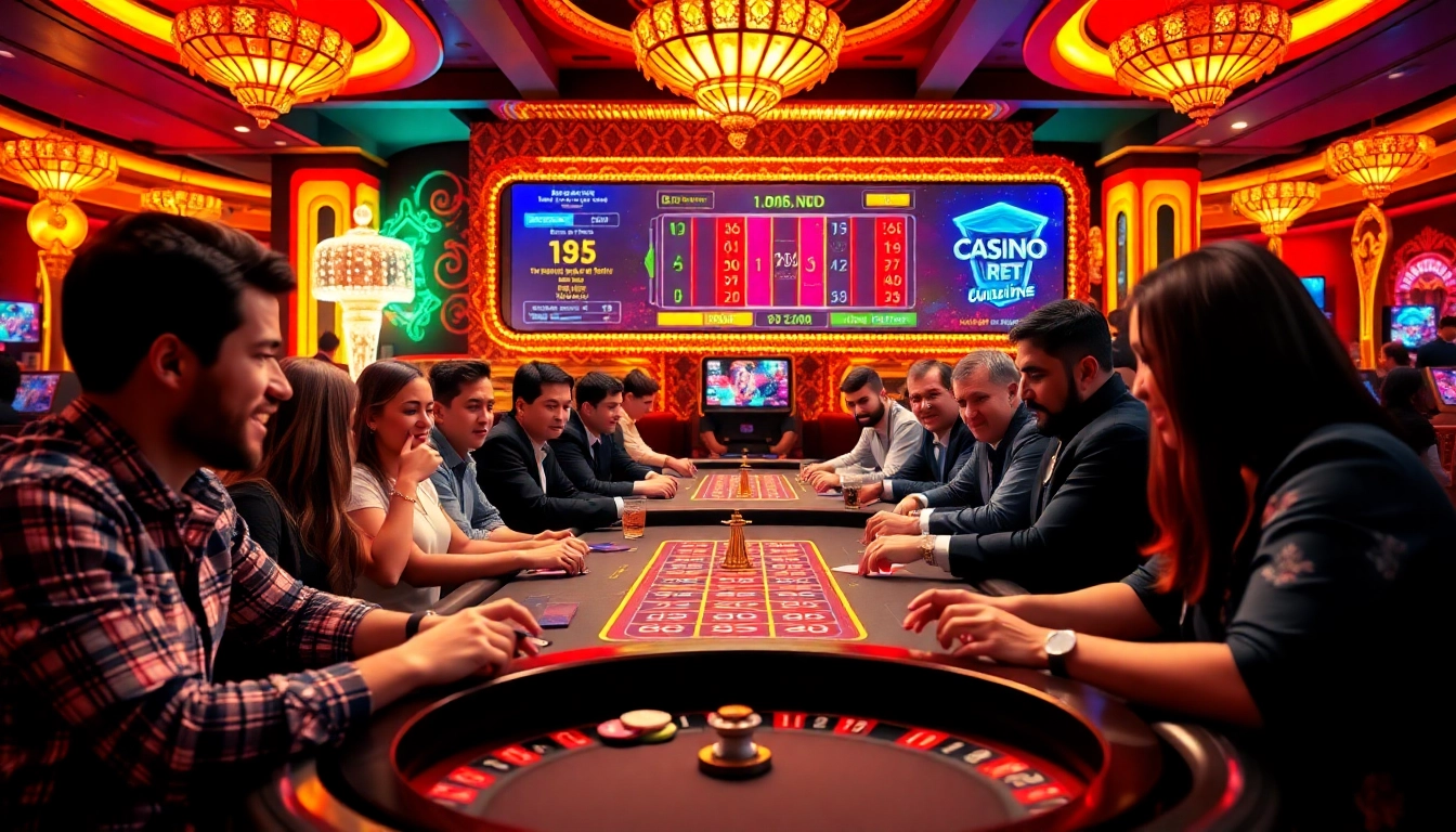 Jouez à casino en ligne tout en profitant de l’atmosphère animée des jeux de table.