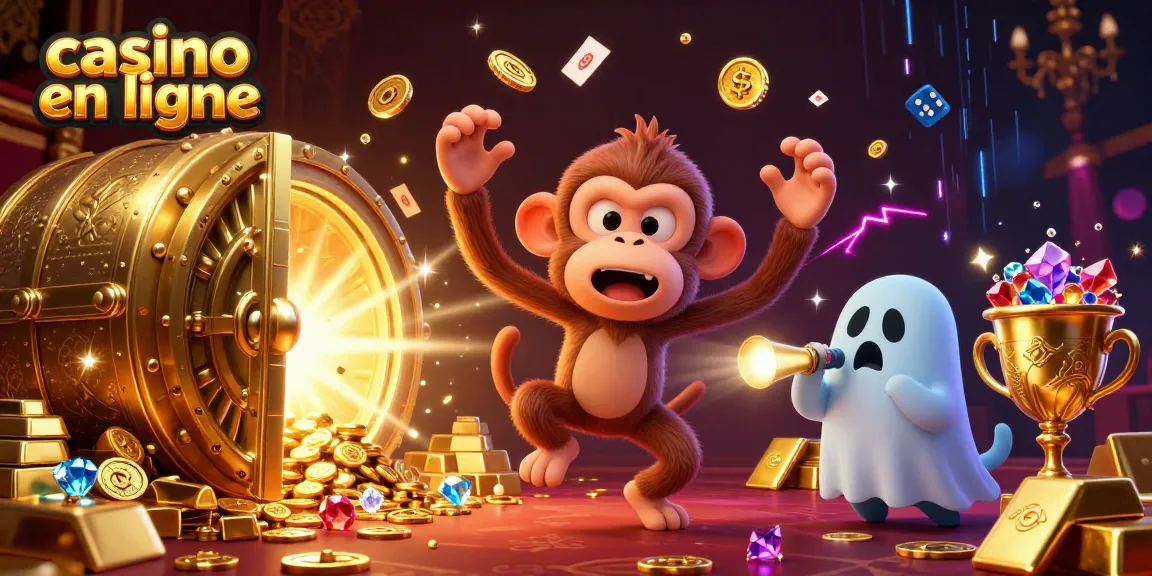 Jouez au casino en ligne avec des jeux captivants dans un cadre riche en trésors et lumière.