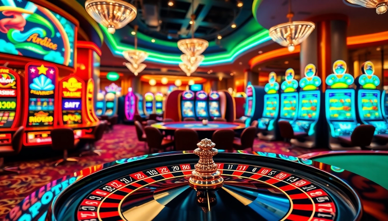 Profitez de l'expérience du casino en ligne avec des tables de jeux animées et glamour.