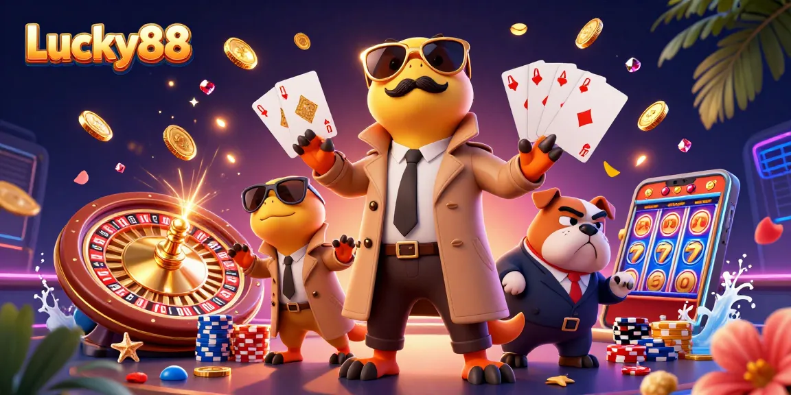 Experience the excitement of Lucky88 as raptors sneak into a VIP casino.
