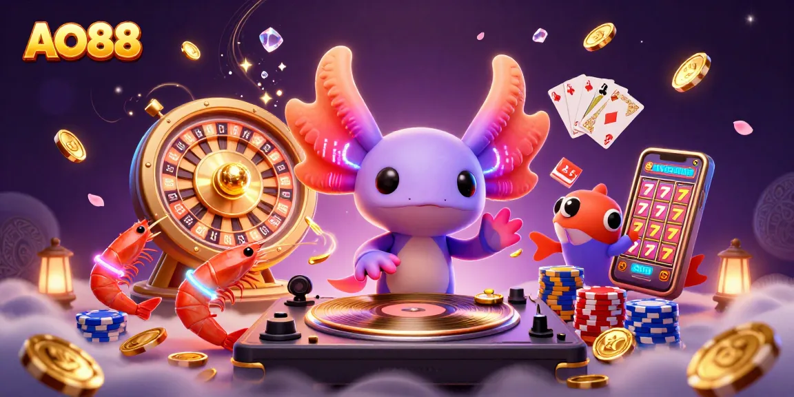 Join the excitement at AO88 with a vibrant underwater casino party featuring unique characters and thrilling gaming elements.