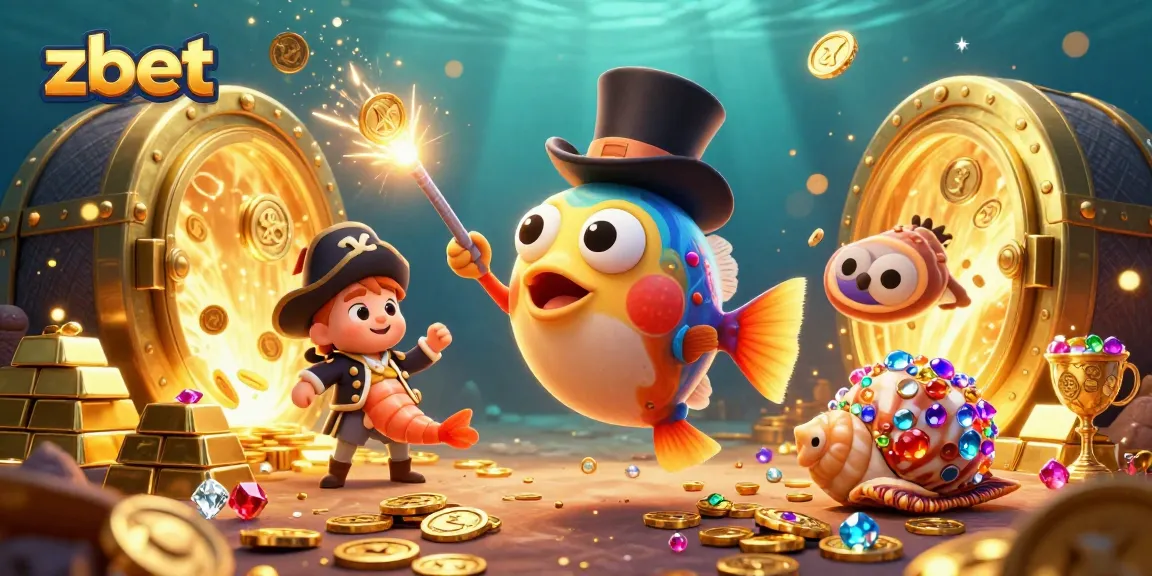 Experience thrilling wins at zbet with dynamic underwater adventure featuring treasure-filled characters.