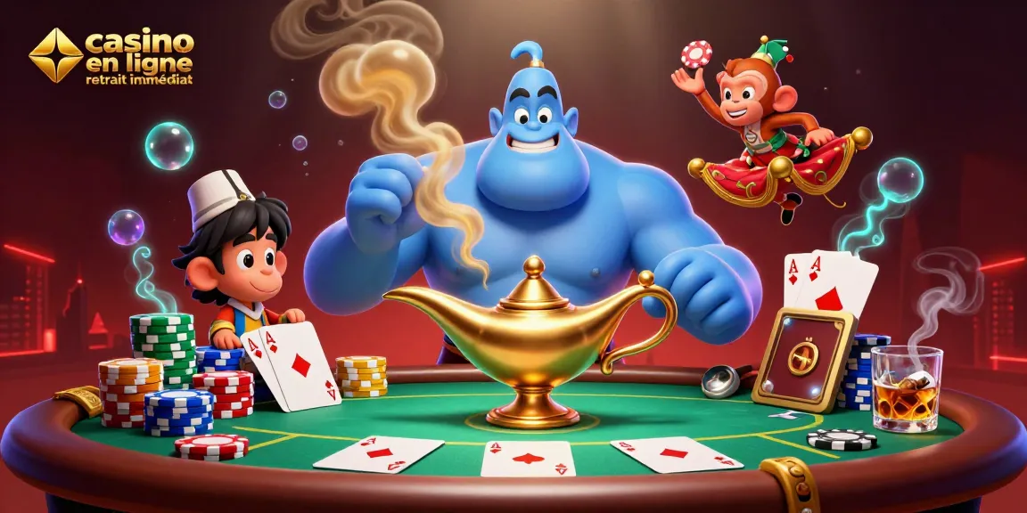 Jouer au casino en ligne retrait immédiat avec des gains rapides et amusants à travers une scène magique.