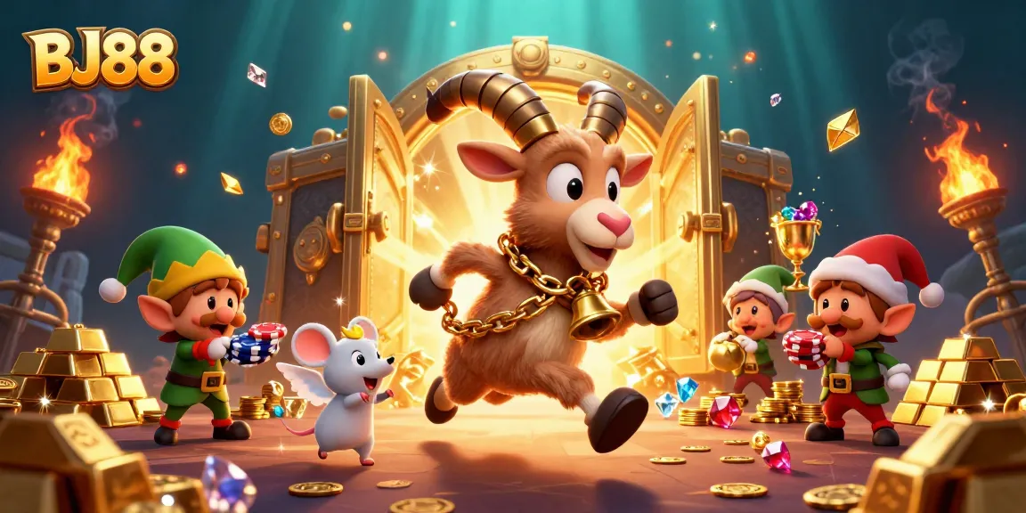 BJ88 invites players to enjoy a festive gaming atmosphere filled with excitement and treasures.